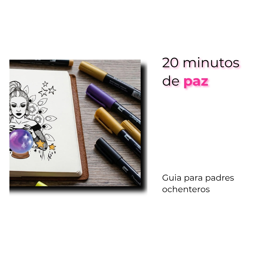 Guía de supervivencia para padres ochenteros: Cómo tener 20 minutos de paz