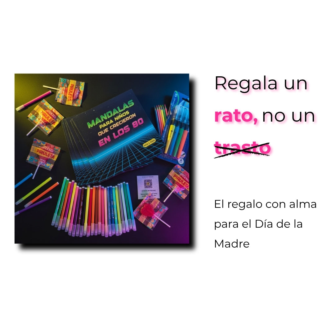 Día de la Madre: un rato vale más que un trasto — mandalas para niños que crecieron en los 80