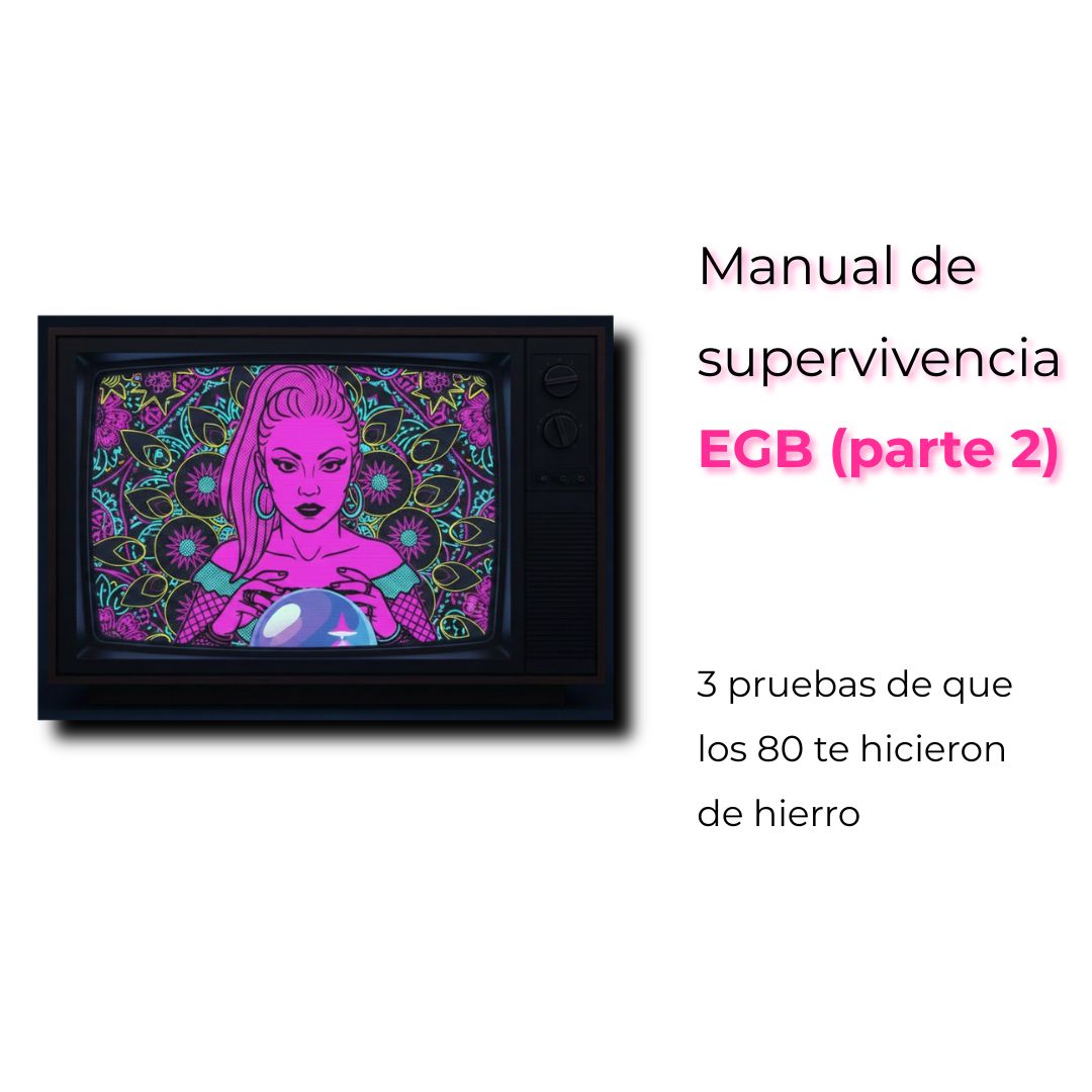 3 Pruebas más de que sobreviviste a los 80 (y el trauma te hizo de hierro)