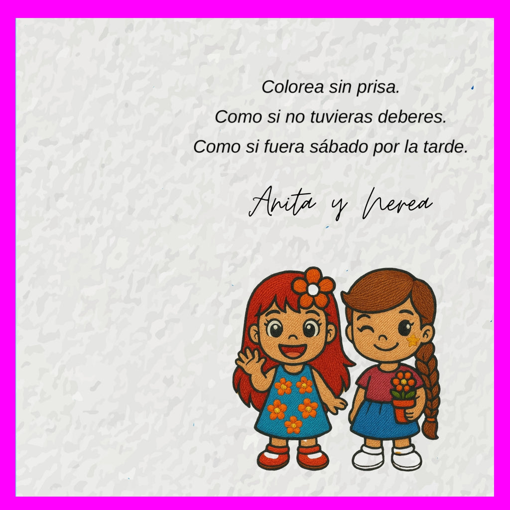 Introducción de Pin y Pon para el libro de mandalas de los 80