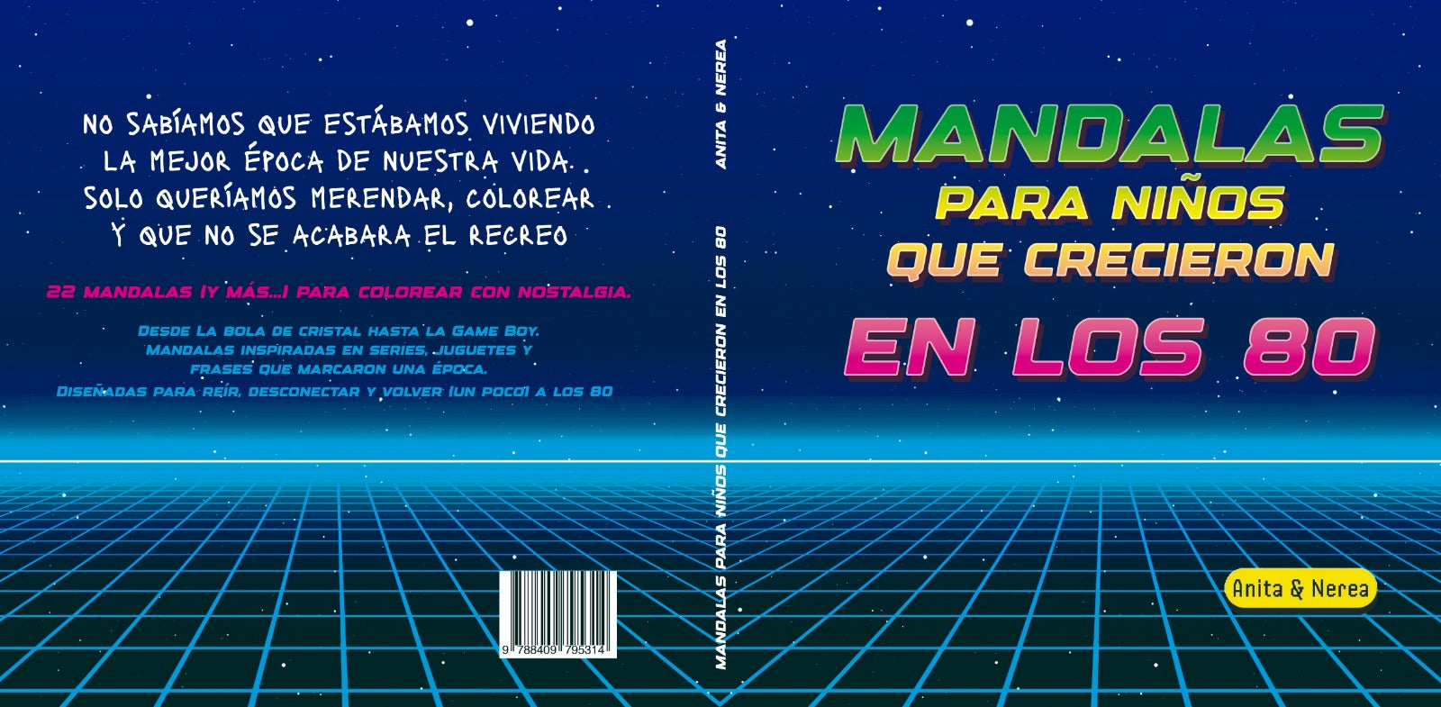 LIBRO MANDALAS  PARA NIÑOS QUE NACIERON EN LOS 80